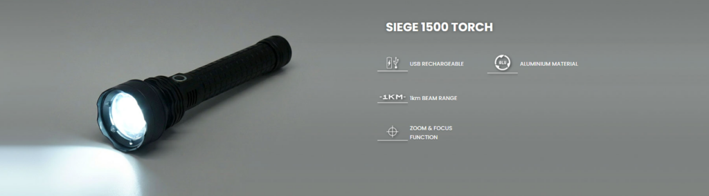 Legion Siege 1500 Lumens