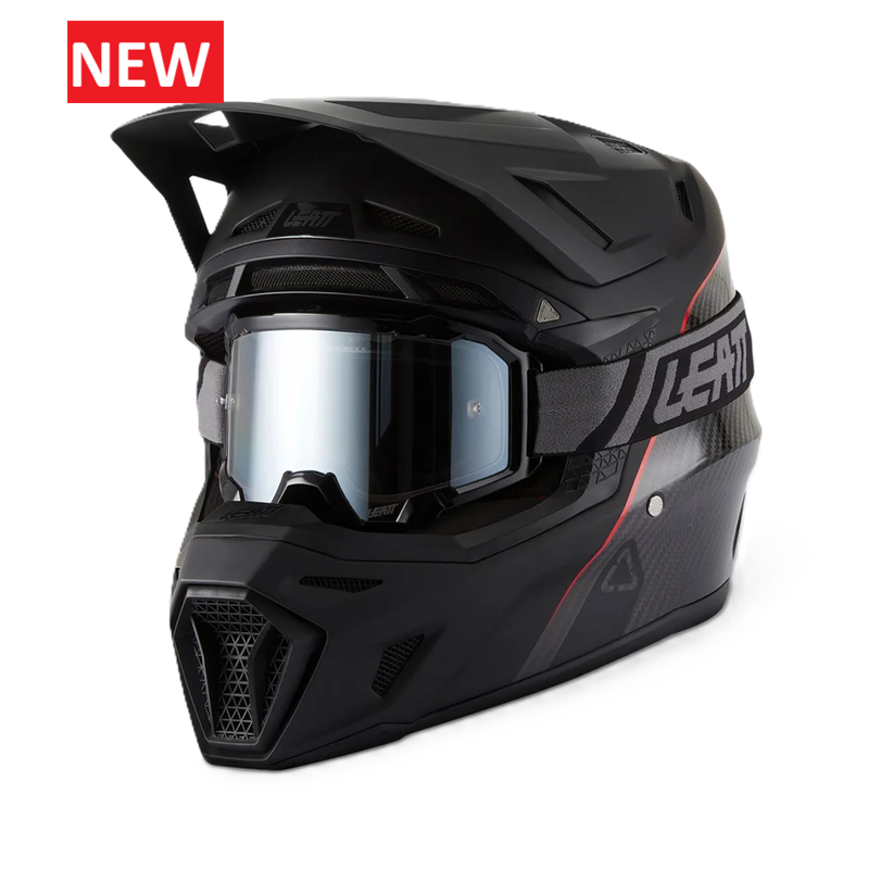 LEATT Moto 9.5 Carbon Helmet Kit V27